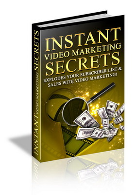 Product picture Video Marketing Secrets